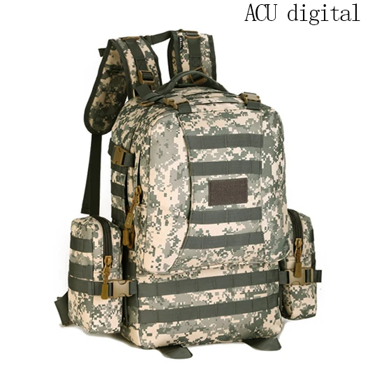 50L Водонепроницаемый Тактический маскировочный рюкзак для мужчин для путешествий, спорта на открытом воздухе, военный мужской альпинистский Пешие прогулки, скалолазание, походные сумки