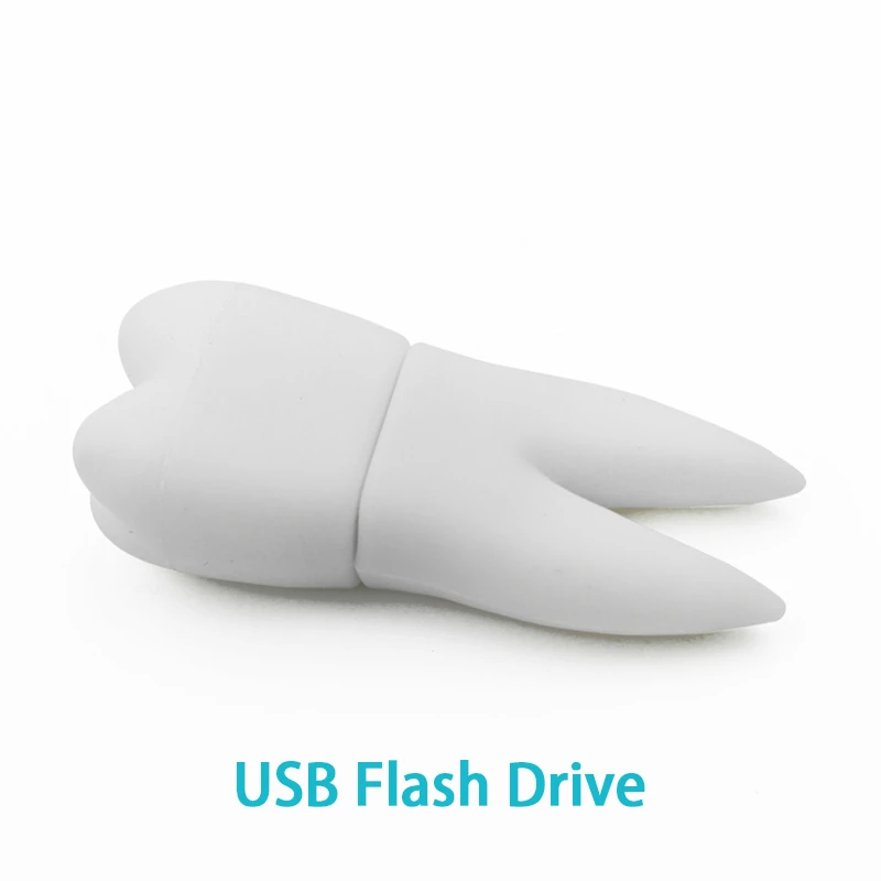 Творческий зуб USB Flash Drive 4 GB 8 GB 16 GB флэш-накопитель 32 ГБ, 64 ГБ памяти флешки Бесплатная shiiping