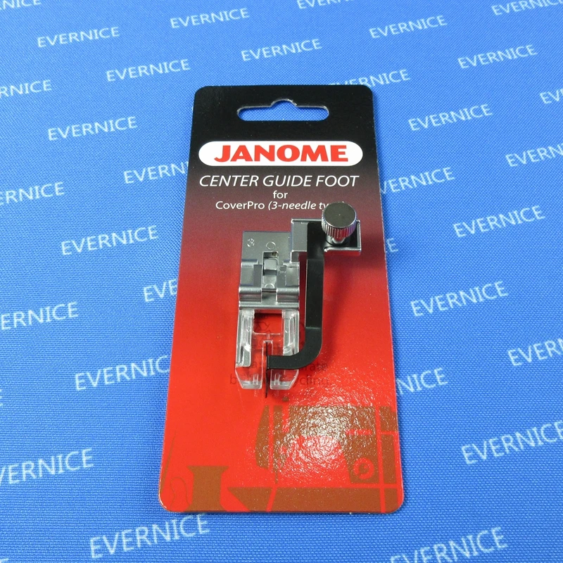 Genuine Janome Center Guide Foot for CoverPro 3 needle 1000CP 1000CPX
