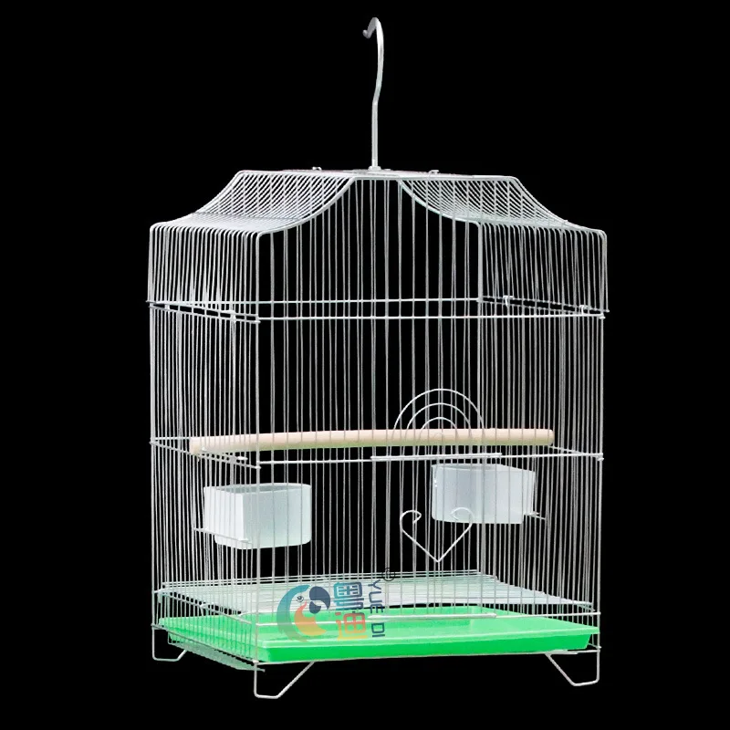 

Electroplated bird cage parrot myna songbird nest large
