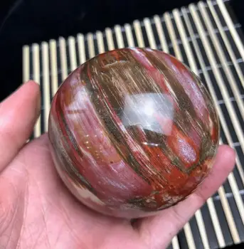 

Natural wood fossil ball fossil polishing pellets of Madagascar