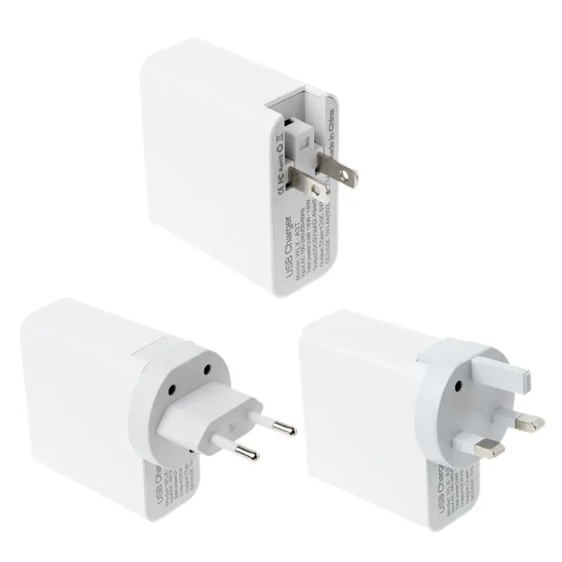

18W Quick Charge 3.0 3x USB QC3.0 Fast Charger Type C Wall Charger Power Adapter for iPhone Samsung Xiaomi Huawei Mobile Phone T
