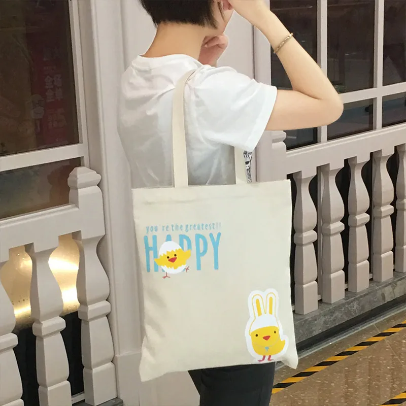Casual Women Large Capacity Tote Canvas Shoulder Bag Cartoon Printing Storage Shopping Bag Beach Bags Casual Tote Feminina Casual Women Large Capacity Tote Canvas Shoulder Bag Cartoon Printing Storage Shopping Bag Beach Bags Casual Tote Feminina