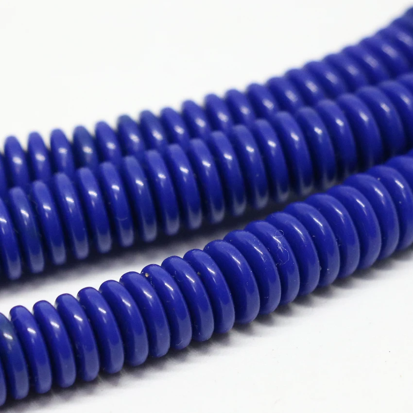 Оптовая цена 6 цвета искусственной смолы пчелиный воск свободные spacer abacus rondelle