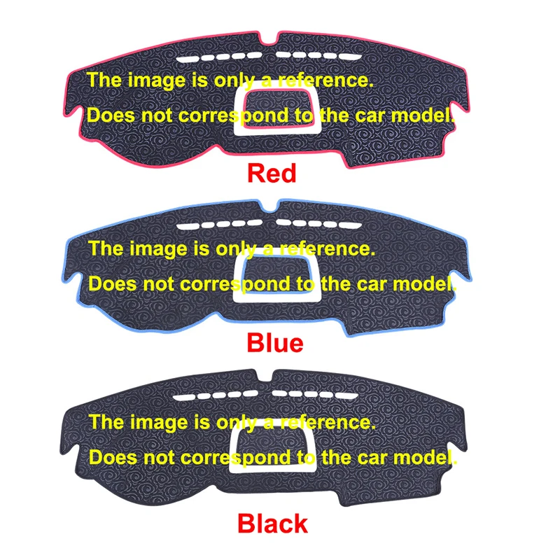 Для Dacia Duster крышка приборной панели автомобиля Dashmat Автомобильная приборная панель коврик солнцезащитный коврик ковер анти-УФ нескользящий 1 шт