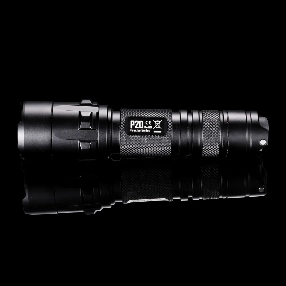 NITECORE P20 фонарь CREE XM-L2(U2) Макс. 800 люмен дальность луча 210 м двойной переключатель задний ручной фонарь для поисково-спасательных работ