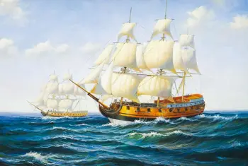 

1000 pieces wooden puzzle Famous painting Offshore Sailing Christmas gift ideas adult quality of imported high-end boutique