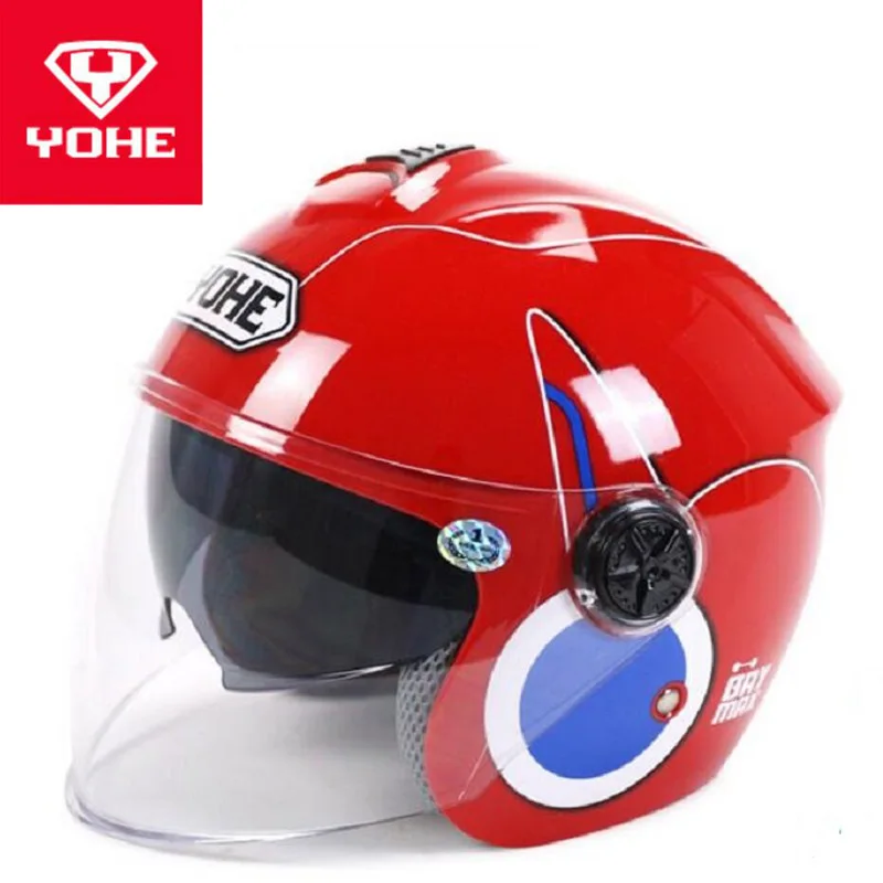 2018 New YOHE Children Half Face Motorcycle helmet Child Motorbike