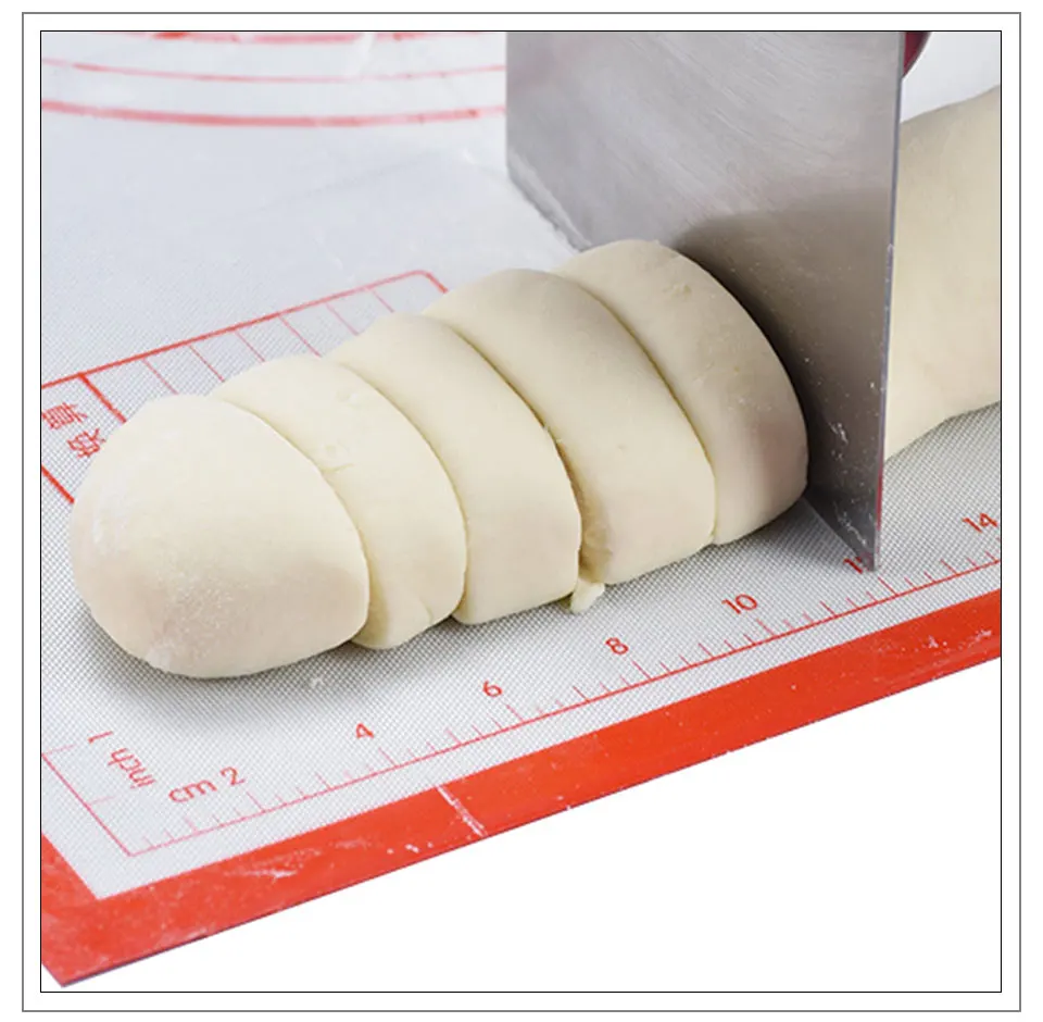 Silicone Mats Baking Liner Silicone Oven Mat For Dough Rolling Fondant Test Non Stick Mats Baking Sheet Pastry Pad Big sizes     (10)