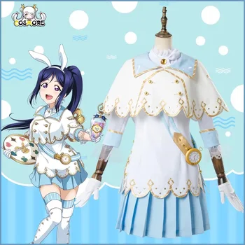 

[STOCK]Anime Love Live Sunshine! Aqours Kanan Matsuura Myethos Fairy Tale Maidservant Cosplay Costume Christmas Free Shipping.