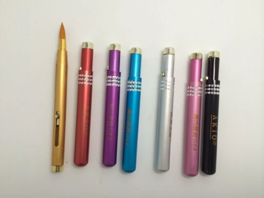 Pincel de Lábios Beleza a Nova Ferramenta de Beleza Mulheres Portátil Cosmética Retrátil Batom Gloss 2 Mulheres Portátil Cosmética Retrátil Pincel de Lábios