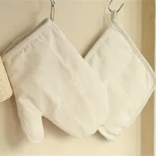 Кухня хлопок и лен анти-горячие изоляционные продукты два набора микроволновой печи для духовки, защитные перчатки и изоляционные подставки