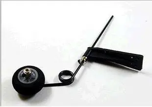 Rc Airplane Part Tail landing gear set with wheel 25mm