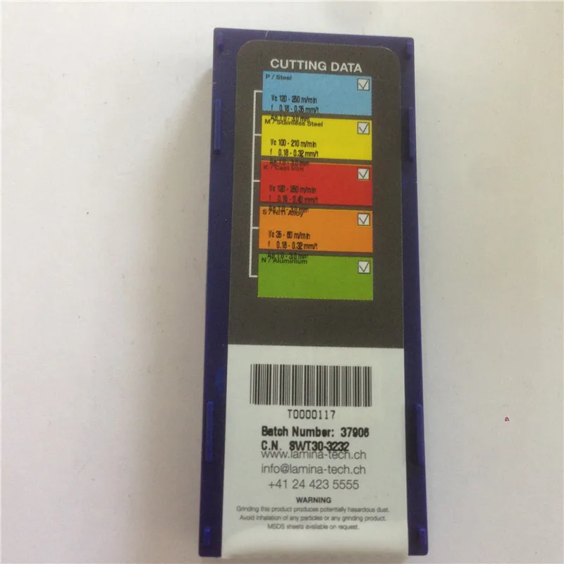 CCMT09T308-NN LT10 100% Original LAMINA carbide