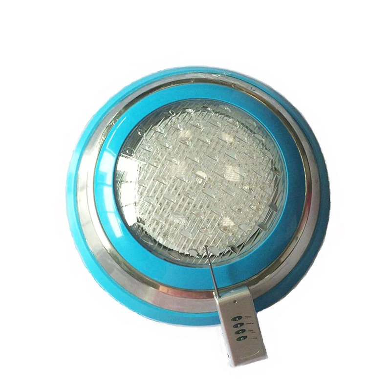 LED luz de la piscina 54 W AC/DC 12 V RGB IP68 control remoto LED lámpara subacuática iluminación al aire libre luces de estanque llevó piscina LED luz de la piscina 54 W AC/DC 12 V RGB IP68 control remoto LED lámpara subacuática iluminación al aire libre luces de estanque llevó piscina