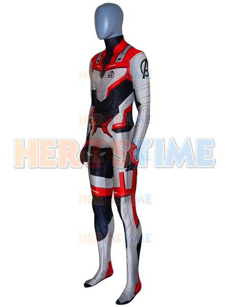 2019 New Avengers Endgame Quantum Realm Cosplay Costume Printed Superhero Zentai Bodysuit Suit Jumpsuits Can custom made