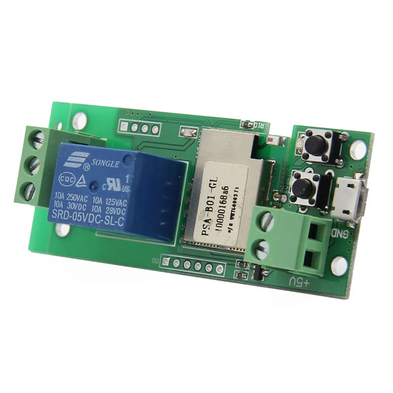 USB 5 В DIY 1 канал Jog Inching самоблокирующийся wifi беспроводной Умный домашний переключатель розетка приложение пульт дистанционного управления переключатель