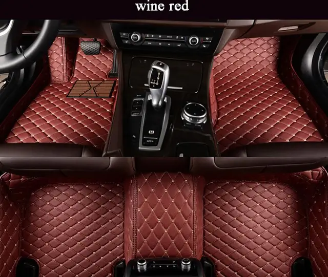 Custom fit car floor mats for Audi A5 S5 RS5 RS3 coupe convertible sportback all weather luxury