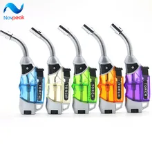 50 шт. многоразового бутан зажигалка creme ветрозащитная Зажигалка Факел бутан зажигалки пламя Сварка многоразового газа Бутан Зажигалка