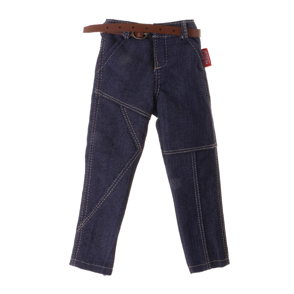 1/6 Scale Male Hip Hop Style Jeans Pants/Denim Jeans for 12