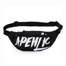 Модная женская поясная сумка, нагрудная сумка с буквенным принтом, Женская холщовая поясная сумка для отдыха и путешествий, сумки через плечо, женские сумки для девочек Banane