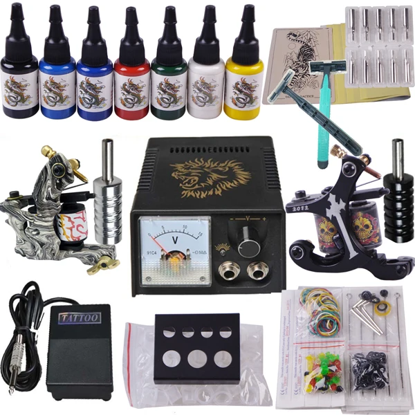 Top Complete Tattoo Kit Digital Permanent Makeup Tattoo Machine Set