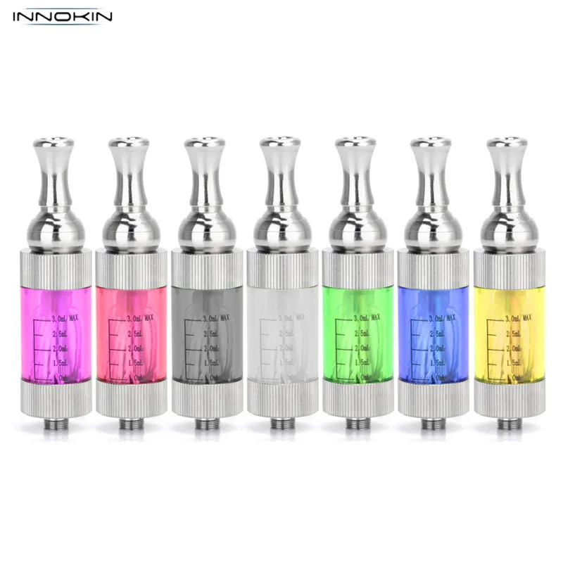 

Original Innokin iClear 30 Clearomizer Rotatable Replaceable Dual Coil Clearomizer 3.0ml e cigarette Atomizer for eGo Battery