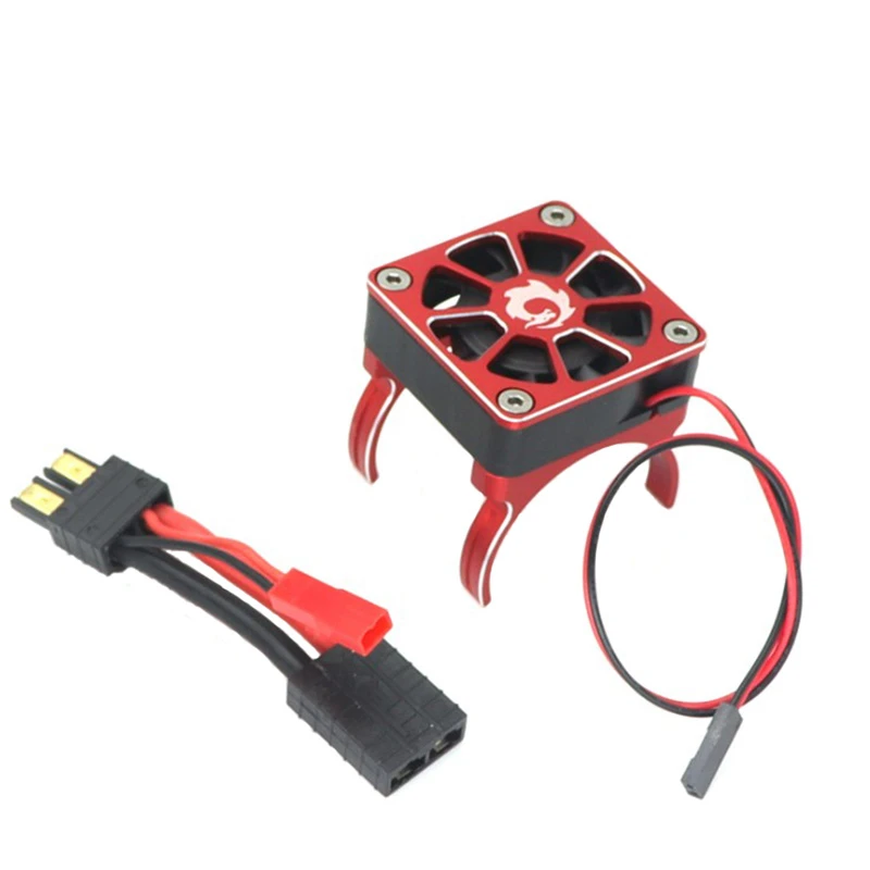 

RC Metal Motor Radiator Motor Cooling Fan For TRAXXAS TRX4 GT4 SLASH Hobby KM2 TH2 540 550 3650 3660 3670 3674 Upgrade parts