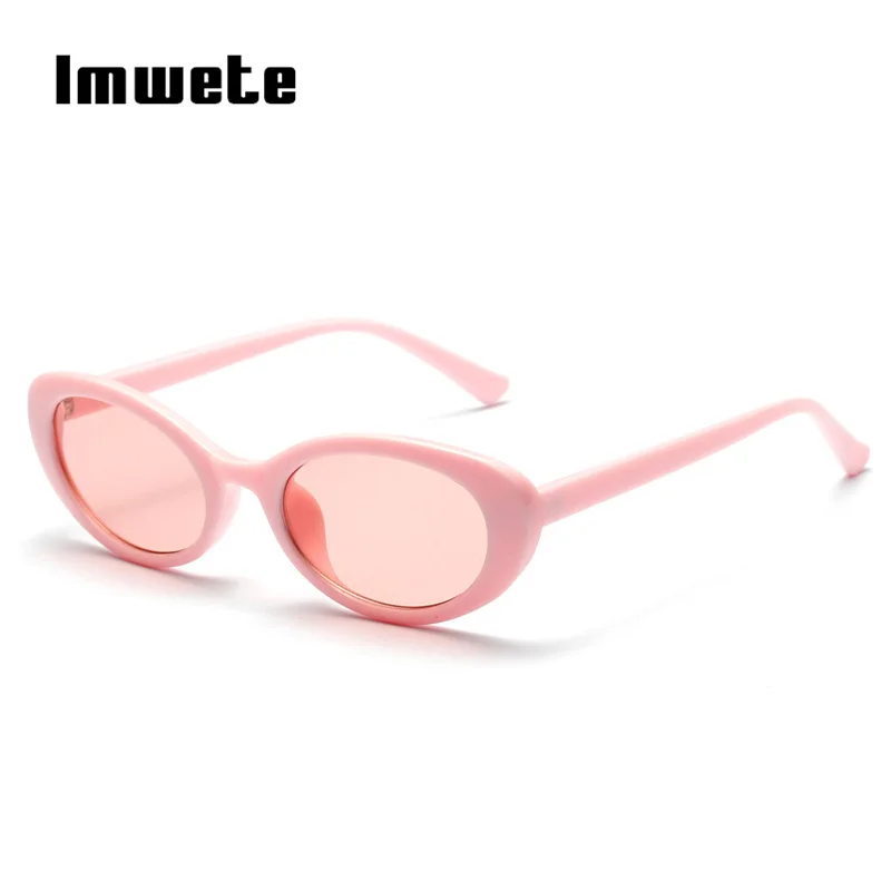 

Imwete Cute Sexy Ladies Cat Eye Sunglasses Women Vintage Brand Small Round Sun Glasses for Women Female Oval Glasses UV400