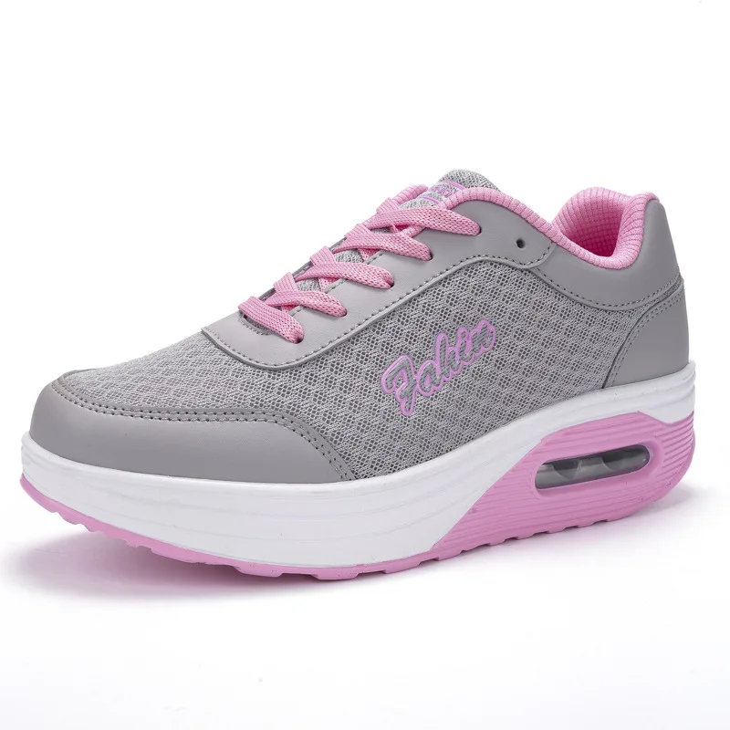 

Women Shoes 2019 Fashion Women Sneakers Breathable Wedges Platform Women Vulcanize Shoes Women Casual Shoes Tenis Feminino