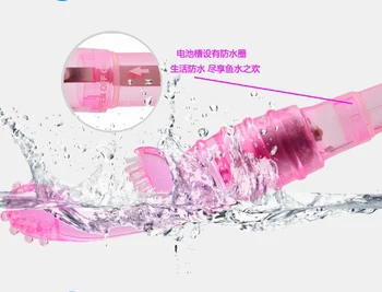 Massage Stick Finger Vibrator girl Masturbation Clit Gspot Orgasm Squirt triple Brush AV Vibrating Stick Sex Toys for woman 3