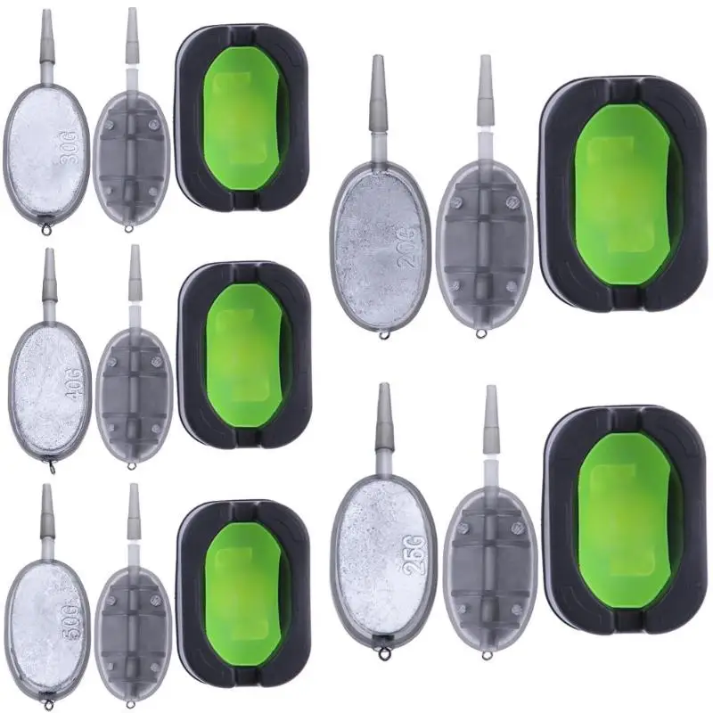 

Method Feeder Carp Fishing Feeder 2 Fishing Feeders+ 1 Quick Release Mould Set Carp Fishing Terminal Tackle 20g 25g Accessories