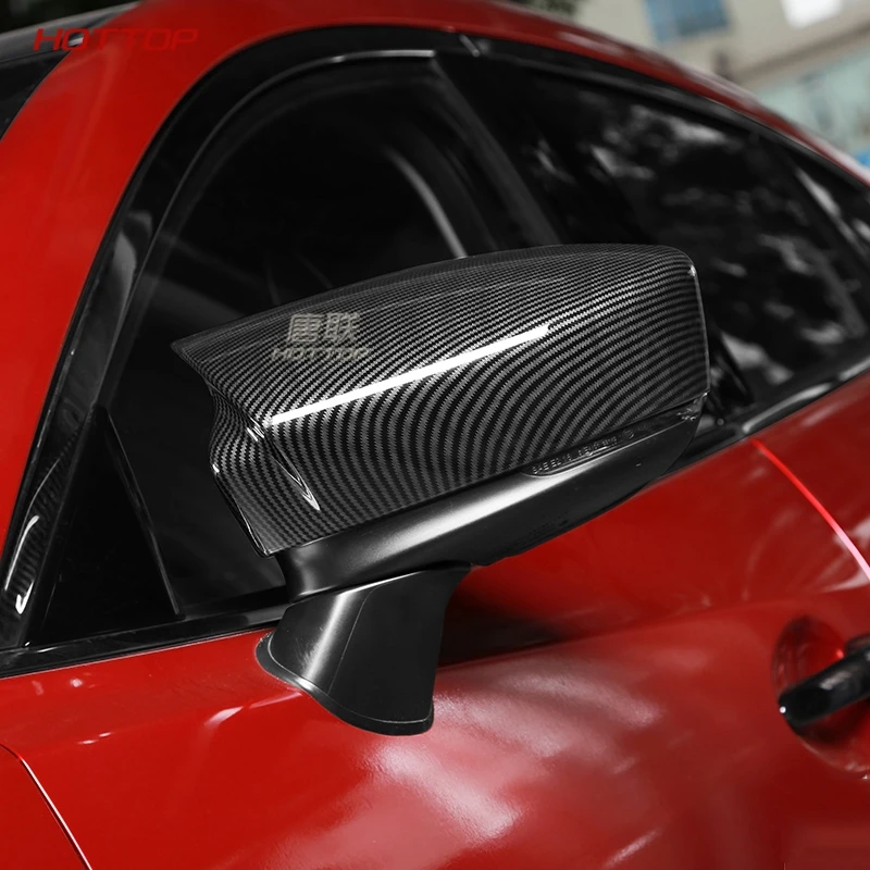  1 Pair Rearview Mirror Cover Cap Mirror Housing Cover Rearview Cap FOR MAZDA 3 Axela 2014 2015 2016