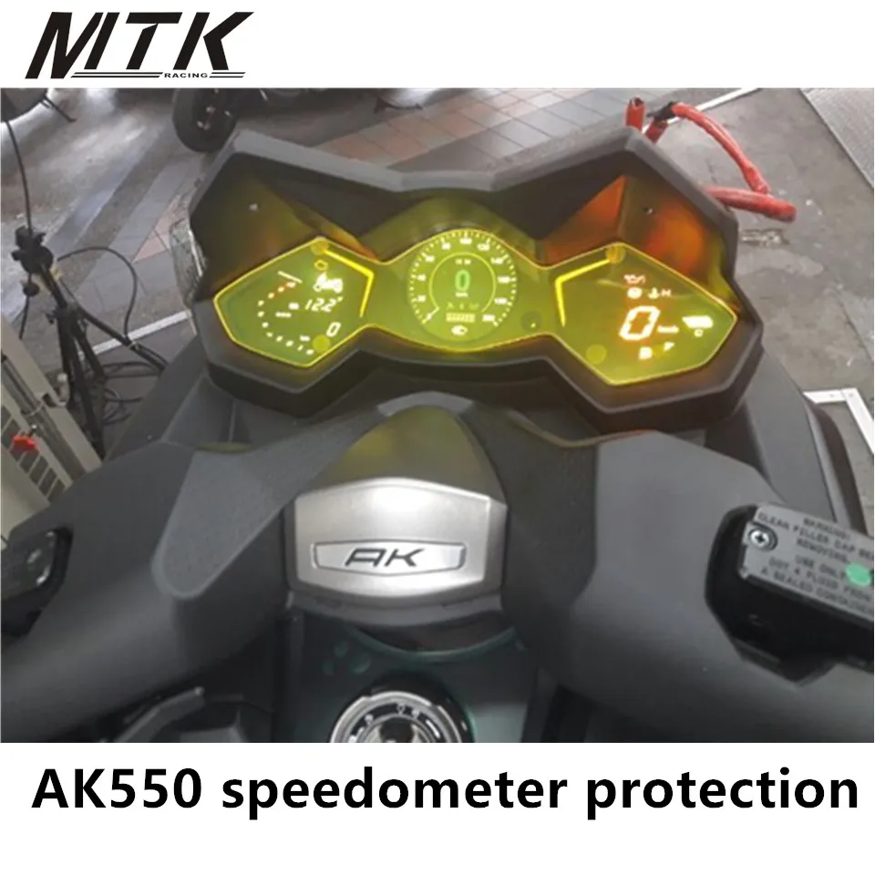 MTKRACING Motorcycle For KYMCO AK550 2017 2018 Cluster Scratch Speedometer Film Screen Protection Protector