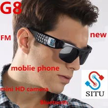 Лучшие продажи Bluetooth смартфон камера очки носимый циферблат вызова цифровая камера Запись видео Смарт очки G8