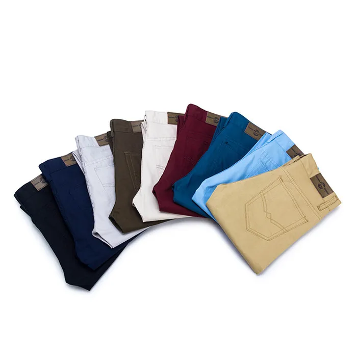 2019 Новые повседневные мужские брюки хлопковые тонкие брюки прямые брюки модные деловые однотонные 9 цветные штаны мужские брюки, 919