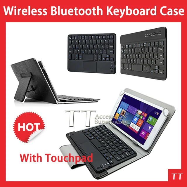 Cheap Universal Bluetooth Keyboard Case For lenovo A8-50 8"Tablet PC for lenovo A5500 Wireless Bluetooth Keyboard Case + free 2 gifts