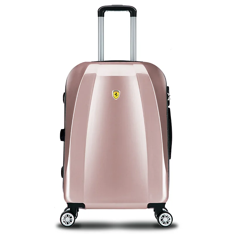 Алюминиевая рама матовый ПК сумка на колесиках ручной Багаж новая мода бизнес путешествия большое пространство чемоданы с колесами дорога 20 24