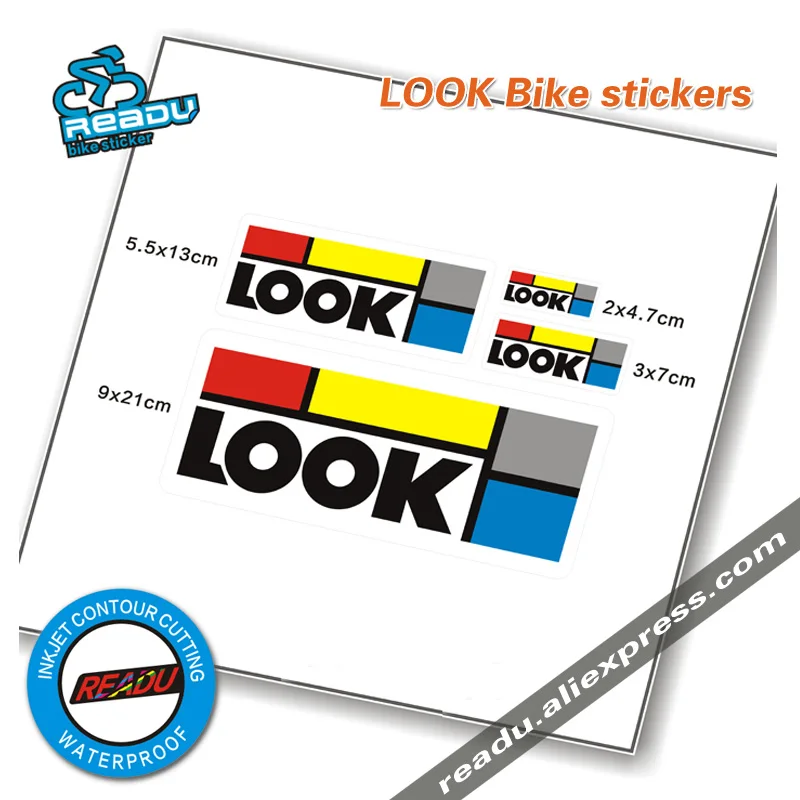 

Bike stickers Bicycle decals Bike label In total Four quantities
