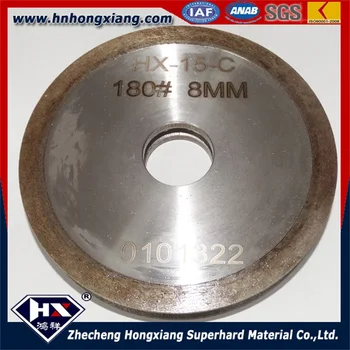 

Parallel wheel 80*6mm diamond trapezoid grinding wheel for special glass edge