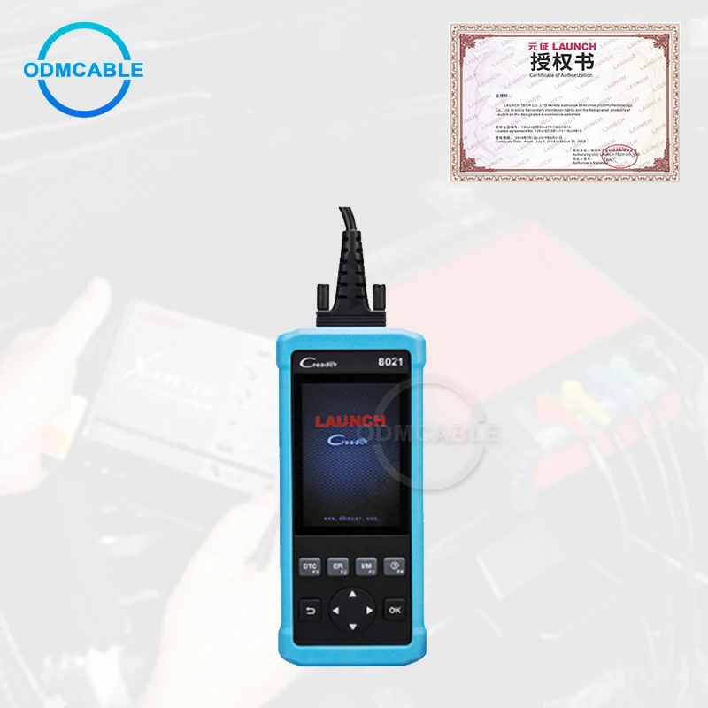 CR8021 Launch CReader 8021 Full System (BMS) SAS Oil Reset + ABS SRS EPB Auto OBDII EOBD Function Scanner| |