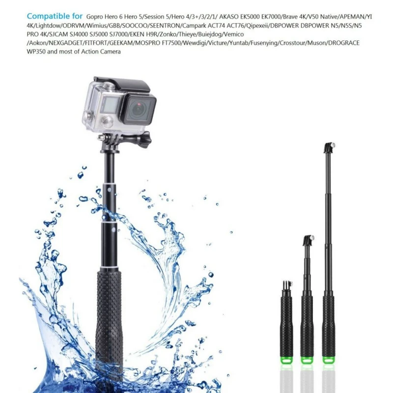 

Portable Selfie Stick Handheld Compact Folding high quality Retractable Extendable Hand Grip Camera Holder Monopod