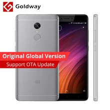 Глобальная версия Оригинальный Xiaomi Redmi Note 4 Qualcomm 4 ГБ Оперативная память 64 ГБ Встроенная память мобильного телефона Snapdragon 625 Octa core 5.5 FHD FCC CE 13MP
