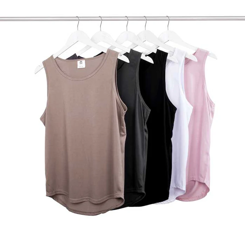 

New Summer Fashion Cotton Tank Top Vest Oversize Street Wear Men Hip Hop Undershirt Sleeveless Shirt Vest Justin Bieber