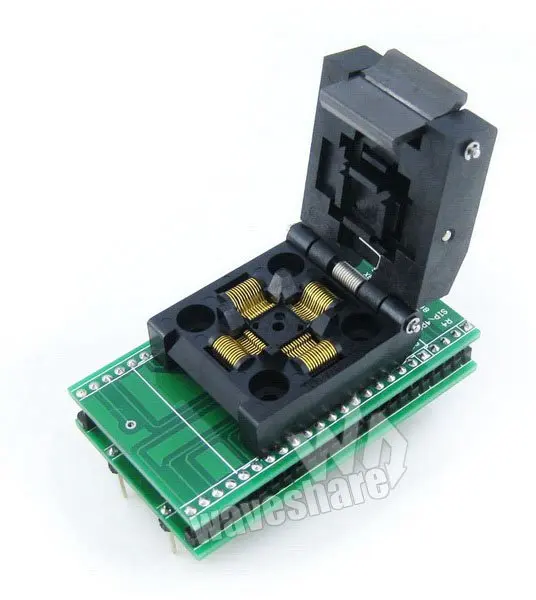 QFP48 к DIP48 IC тестовая розетка программирующий адаптер Yamaichi IC51 0484 806 TQFP48 FQFP48 PQFP48