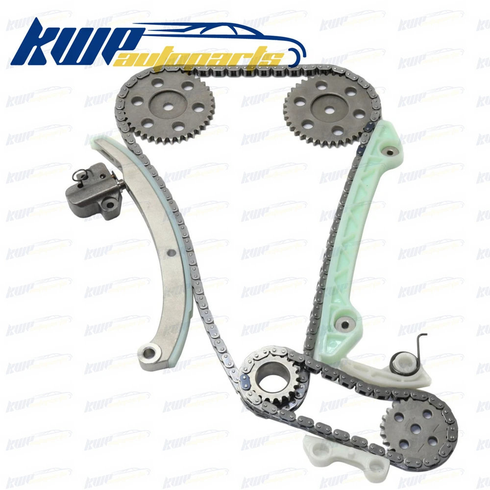 Timing Chain Kit For 04 13 Ford Focus Transit Connect Mazda 3 2.0L DOHC Duratecin Timing