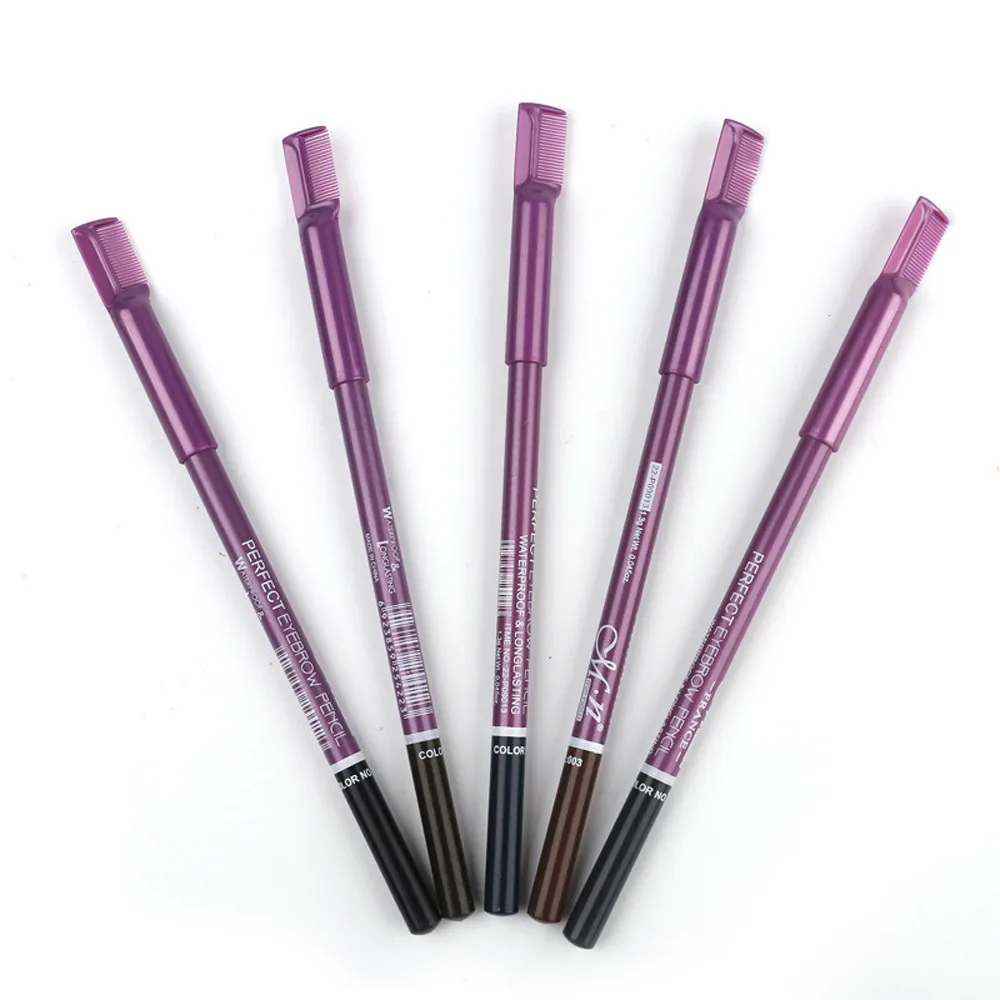 

Eyebrow pencilDouble-headed eyebrow pencil can be cut with eyebrow comb for easy waterproof eyebrow pencil