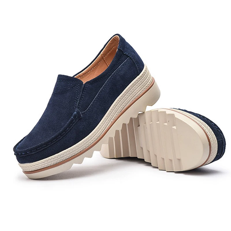cow platform shoes