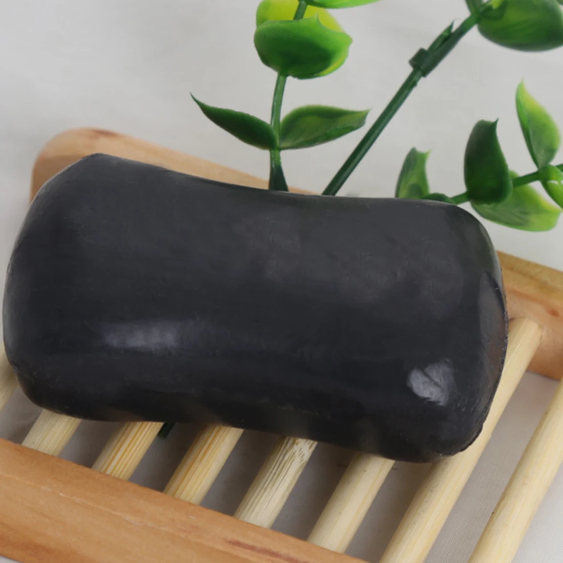 Лидер продаж натурального бамбука делает черный мыло активный Отбеливание Кожи Мыло Здоровый Уход