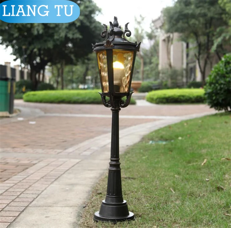 Outdoor Straat gazon lamp licht pole Europa tuin buitenverlichting polen brons klassieke outdoor pole lamp gegoten aluminium Outdoor Straat gazon lamp licht pole Europa tuin buitenverlichting polen brons klassieke outdoor pole lamp gegoten aluminium